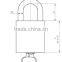 570 replaceable cylinder brass padlock