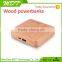 Tablet Phone E-charge Battery Backup Dual USB Ports 5200mAh Portable Mobile wood Power Bank 5200mah , Gift Order Available