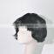 Japanese style short black wig with bangs synthetic wig N245