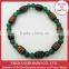 Prayer Beads Bracelet, with Heart Sutra, Red Sandalwood and Aventurine, Red Sandalwood Prayer Beads, Buddhist Bracelet