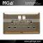 MGA A8 series universal wall socket with switch
