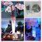 Remote controlled cheap led base light with 9 pcs SMD LED for all wedding event party