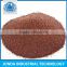 high quality Specific Weight 4.1 garnet sand 80 mesh used for water jet cutting in copper