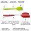 2016 New 5pcs Silicone Baking Set Hygienic Kitchen Accessories Cooking Tools Utensils Whisk Basting Brush Spatulas Turner