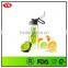 700ml bpa free single wall plastic lemon bottle with infuser