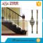 steel stair railing parts design / interior stair handrails designs