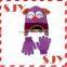 Custom Animal Knit Hat & Gloves Set