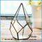 Hot sale indoor plant glass terrarium clear glass geometrical hanging terrarium-removable glass terrarium
