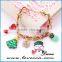 Cute cool women fashion Christmas beads glass crystal bracelet chain