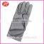 grey color Microfiber Cleaning Gloves Jewelry Polishing Gloves