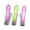 Carbon Steel Nail Clipper With Plastic/pp Cover