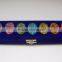 GEMSTONE CHAKRA REIKI SYMBOL CABACHONS SET WITH VELVET CASE