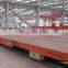 Factory railway flat car for transporting steel pipe