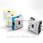 4 USB car charger with 3 sockets car cigarette lighter splitter