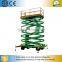 Hydraulic electric mobile scissor lifting table