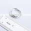 Wholesale !!! Fashion 3 loops ring cooper alloy jewelry in silver plated