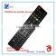 ZF New ABS + Hard IC Black 45 Keys STRONG Satellite Receiver REMOTE CONTROL for Iraq market