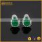 Jade jewelry 925 sterling silver stud earrings hot sale on alibaba