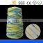 100% Polyester 1/1.2 NM White Feather yarn/polyester filament yarn