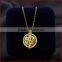 Handmade Interchangeable Large Coin Holder Gold Jewelry