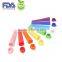 Popsicle Molds/Maker with Attached Cap,Silicone Ice Pop Molds with Perfect Popsicle Holder-Ice Pop Maker Set