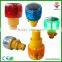 waterproof IP66 CE led solar warning rotating light