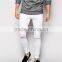 jeans b2b Distressed denim man jeans pant with Rip Knee (LOTA035)