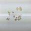 table decoration Gold leaf christmas train yard decoration