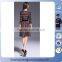 2016 fashion ladies designer stripes maxi dress casual stripes dress for women