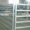 Free standing heavy duty cattle yard panels with gate