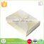 white recyclable luxury wedding invitation silk boxes