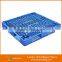 Warehouse 1.2x1.0m 4 entry plastic box pallets for pallet racking