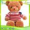 Passed EN71 test bear plush toy, plush gray bear