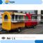 various styles fast food vending carts with wheels