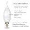 Tri-phosphor 7w Enegy Saving Candle Light Bulbs with E14 E27 Base 120V 230V CE ROHS Certificates