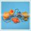 Adjustable ball water spray clip clamp nozzle