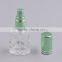 Small 10ml clear glass bottles for perfume, screw aluminum atomizer glass perfume spray bottle