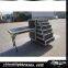 Customized drawer flight case with casters