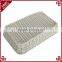 Wholesales beautiful plastic hand basket for storage hotel toiletries clean tool