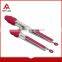 Colorful heat resistant food grade five fingers silicone food tong