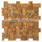 EXPORT QUALITY New Selling Attractive Style BROWN GOLDEN ONYX MOSAIC TILES COLLECTIONS