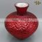 Gold and Red Coated Christmas Decoration Big Size Decorative Vases
