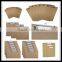 A4A5A6 Wood Clipboard With Flat Metal Clip Restaurant Menu Holders for Coffee Catering Memo Clipboard Promotion Gift