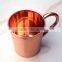 16 OZ 100% COPPER CYLINDER SHAPED GIFT MUGS FOR MOSCOW MULE