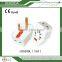 univeral ac power 3-round-pin electrical multi plug adaptor 5399
