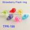 Sell Soft Plastic Strawberry Flash Ring Toys
