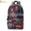fashion outdoor waterproof nylon printed backpack 2016