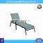 Cheap chaise lounge outdoor stackable sling sunbed garden sling sun lounger