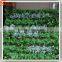 Latest design Hotel lobby roses flowers vertical green plant wall artificial flowers wall
