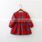 Girls Clothing Dresses 2017 Autumn New Girl Clothes Fashion Plaid Sundress Kids Dress